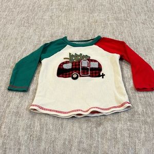 Mudpie 12-18M Christmas Shirt